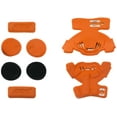 thumbnail image 1 of Pod MX Unisex-Child K1 Knee Brace Pad Set (Orange, Youth Large) Left, 1 of 2