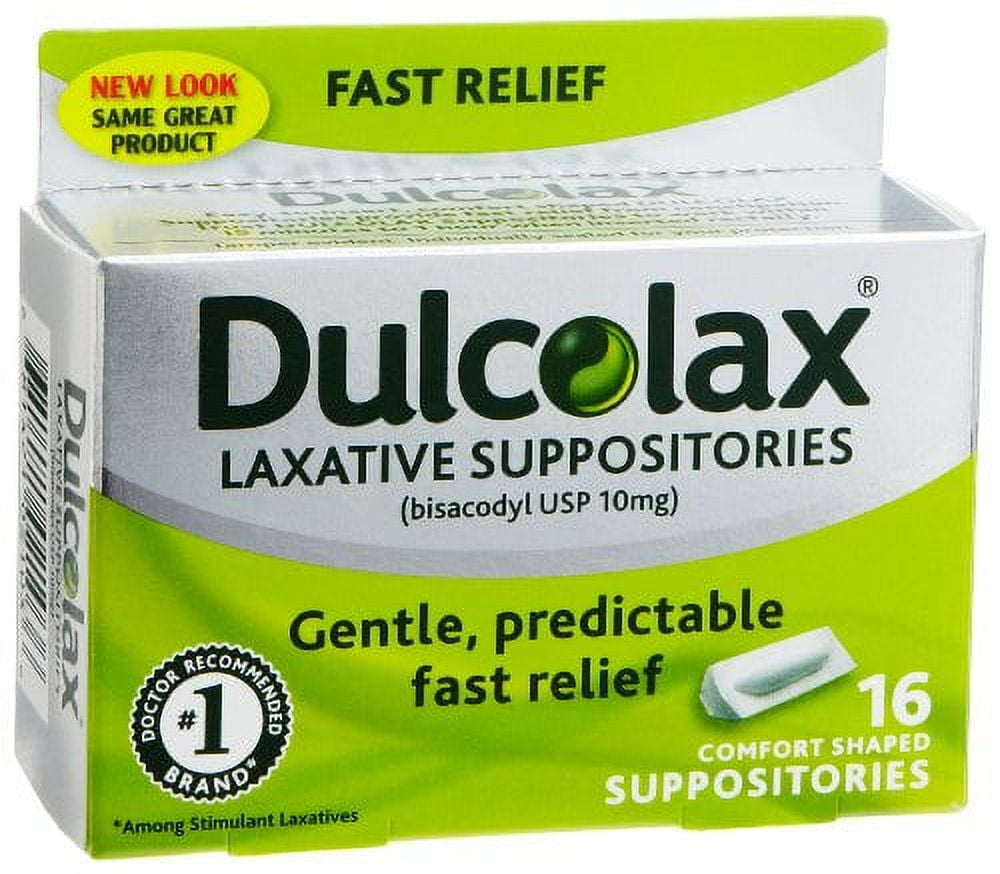 Dulcolax Suppository, 10mg – Save Rite Medical