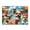 Wooden puzzle 102, variant on 500 Piece Beach Dogs Party Adult Jigsaw Puzzle, Fun Puppies, Challenging Jigsaw Puzzle for Animal Pet Lovers, Great Gift for Friends, Family Events Game Night Size: 20.5x15in