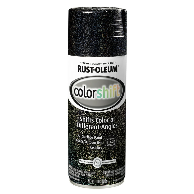 Rust-Oleum 11 oz. Black Imagine Craft & Hobby Color Shift Spray Paint 345664