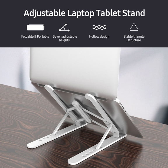 Nishore Foldable Stand,10-16'' Laptops Adjustable Stand Laptop Portable Laptop Riser 10-16'' Portable Laptop Riser Laptop Portable Laptop Mewmewcat Qiuni Dsfen
