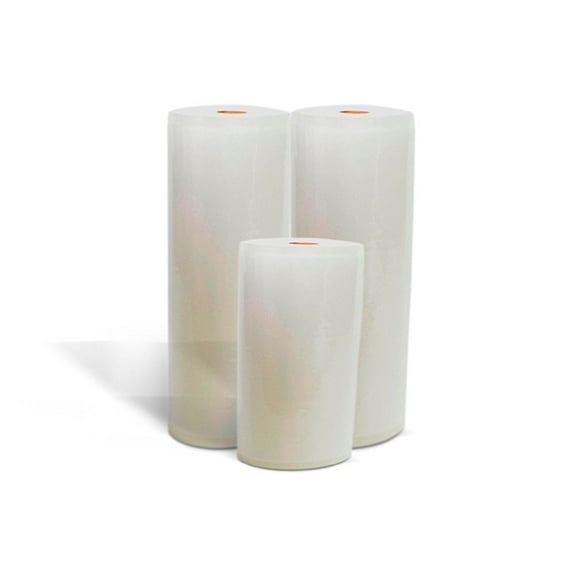 Vacuum Sealer Rolls, Three (3), Two 11" x 50' and One 8" x 50', Commercial Grade Kitchen Storage and Seal Bags