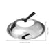 thumbnail image 3 of Tapa universal redonda de vidrio para ollas y sartenes, tapa de acero inoxidable, repuesto para utensilios de cocina, 3 of 8