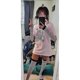 thumbnail image 5 of Long Fingerless Gloves Knitted Arm Warmers Thumb Hole Elastic Mittens for Women - Stay warm and stylish., 5 of 5