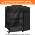 thumbnail image 4 of LEEYNEER Grill Cover for Blackstone E-Series 22” Electric Tabletop Griddle with Prep Cart Waterproof Heavy Duty Indoor Griddle Cover, 4 of 7