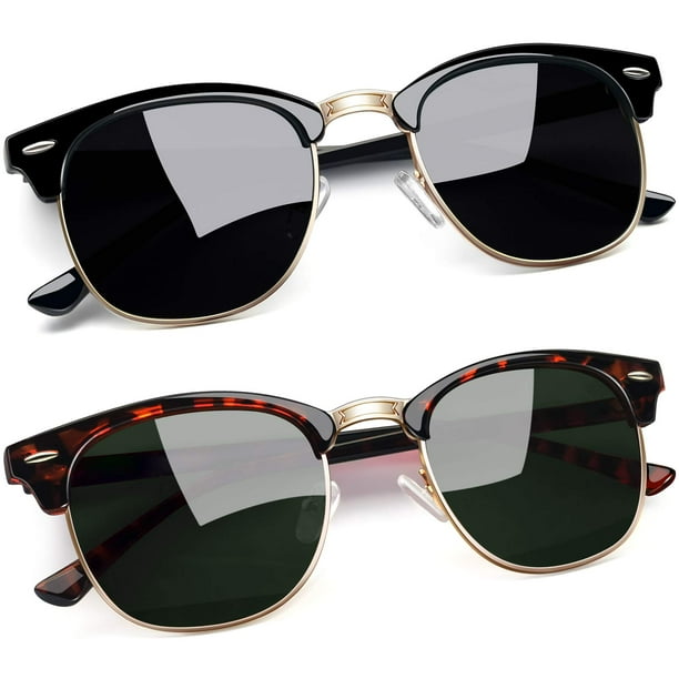 Gafas de Sol Joopin Polarizadas Semi-Aro UV400 para Hombres y Mujeres