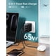 thumbnail image 2 of Cargador USB C INIU 65 W PD de 3 puertos para MacBook Pro/Air, Dell XPS, 2 of 7