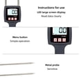 thumbnail image 4 of TK100H Portable Hay Moisture Meter for Cereal Straw Bran Forage Grass Leymus Chinensis Emperor Bamboo Grass Testing Fibre 20%OFF ,Accurately Measure, 4 of 6
