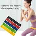 thumbnail image 4 of 15X Juego de Bandas de Resistencia de Goma para Hombres y Mujeres 5 Niveles de Resistencia Diferentes Banda EláStica para Entrenamiento de Piernas y GlúTeos Yoga, 4 of 6