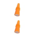 thumbnail image 1 of Botellas de vino Tapones de silicona Toystoory Tapa Botella de bebida de champán Naranja 2piezas, 1 of 6