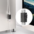 thumbnail image 2 of Acoplador Keystone FGB CAT6A 10 Gbps RJ45, paquete de 25 unidades, negro, 2 of 7