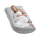 thumbnail image 1 of Almohada de embarazo VEVOR en forma de G para maternidad, soporte para todo el cuerpo, 1 of 9