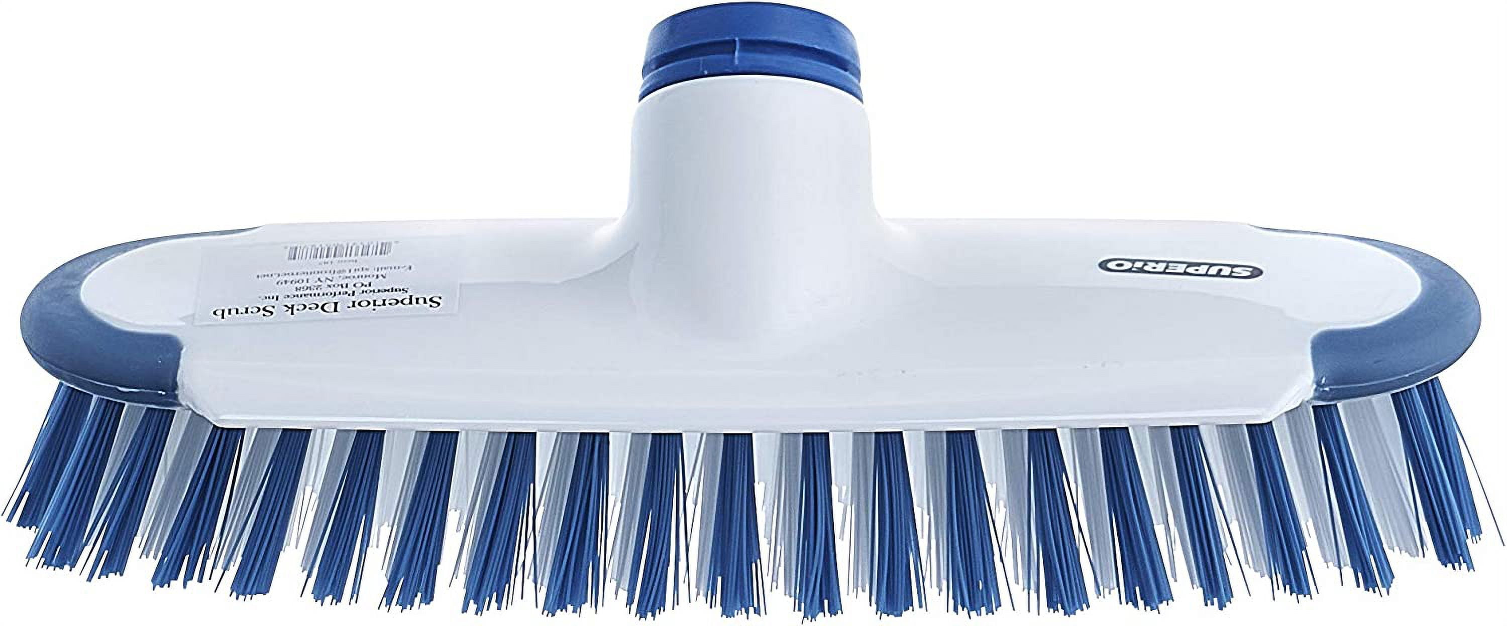 Superio Deck Scrub Brush with Long Handle