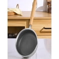 thumbnail image 2 of Mini Nonstick Eggs Pan, Omelette Non-stick Pan, Small Frying Pan with Wooden Handle Omelet Pan for Cooking, Honeycomb Non Stick Frying Pan, 2 of 5