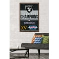 thumbnail image 2 of NFL Las Vegas Raiders - Champions 23 Wall Poster, 22.375" x 34" Framed, 2 of 5