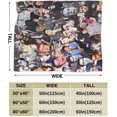 thumbnail image 2 of Dylan Actor O'Brien Throw Blanket, Ultra Soft Flannel Fleece Lightweight Throw Blankets Warm Air Conditioning Blanket For Couch Sofa Bed 50x40 Inch, 2 of 5
