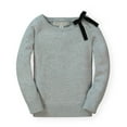 thumbnail image 1 of Hope & Henry Girls' French Sweater with Velvet Bow, 1 of 3