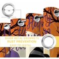 thumbnail image 4 of Fsddascl Halloween Blackout Curtains for Bedroom/Living Room, Thermal Insulated Kitchen Curtains, Gnomes Black Pumpkin Orange Purple Fall Grommet Darkening Window Treatment Drapes 42"x84"x2, 4 of 6