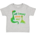 thumbnail image 3 of Inktastic My Gammy Loves Me Grandson Dinosaur Boys Toddler T-Shirt, 3 of 5