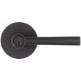 thumbnail image 4 of Kwikset 740Mrlrdt-S Montreal Single Cylinder Keyed Entry Door Lever Set - Black, 4 of 7