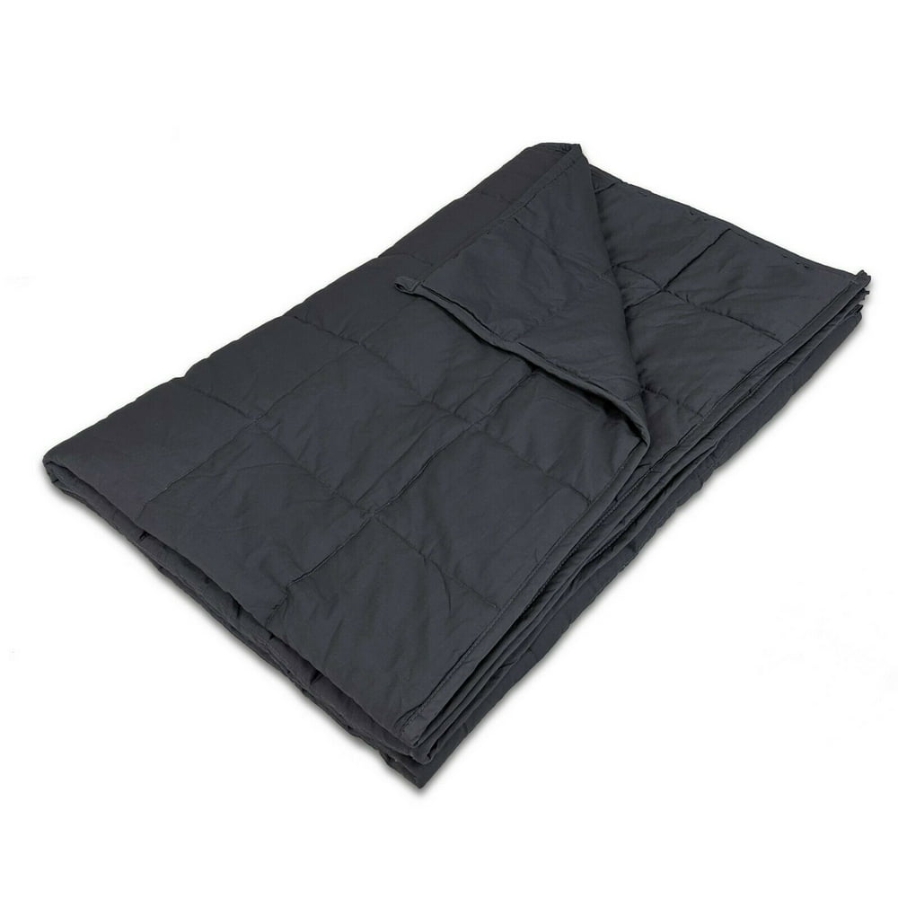 Weighted Blanket With Reversible Minky and Cooling Bamboo Duvet Cover