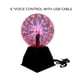 thumbnail image 1 of Bola De Plasma Mágica, Bola Estática Usb, Bola De Relámpago De Cristal, Luz De Plasma Controlada Por Sonido Para Decoraciones Del Hogar Speravity HA024133-02, 1 of 5