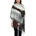 thumbnail image 3 of Fotbe Rustic Door Handle Closeup Print Womens Fall Winter Scarf Tassel Soft Warm Blanket Scarves Womens Shawl Wraps, 3 of 8