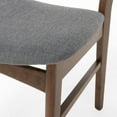 thumbnail image 5 of Christopher Knight Home Idalia Mid-century Modern Dining Chairs (Set of 4) by  Light Beige + Walnut Walnut Finish, 5 of 5