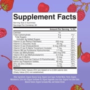 MaryRuth's Kids Multivitamin Gummies Ages 4+, Immune Overall Health, USDA Organic Vegan Gluten-Free, Mixed Berry and Cherry Flavor, 60 Count