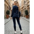 thumbnail image 3 of Conjunto de Sudadera y Pants Aterciopelado Unitalla para Mujer Diseño Cómodo y Sofisticado, 3 of 5