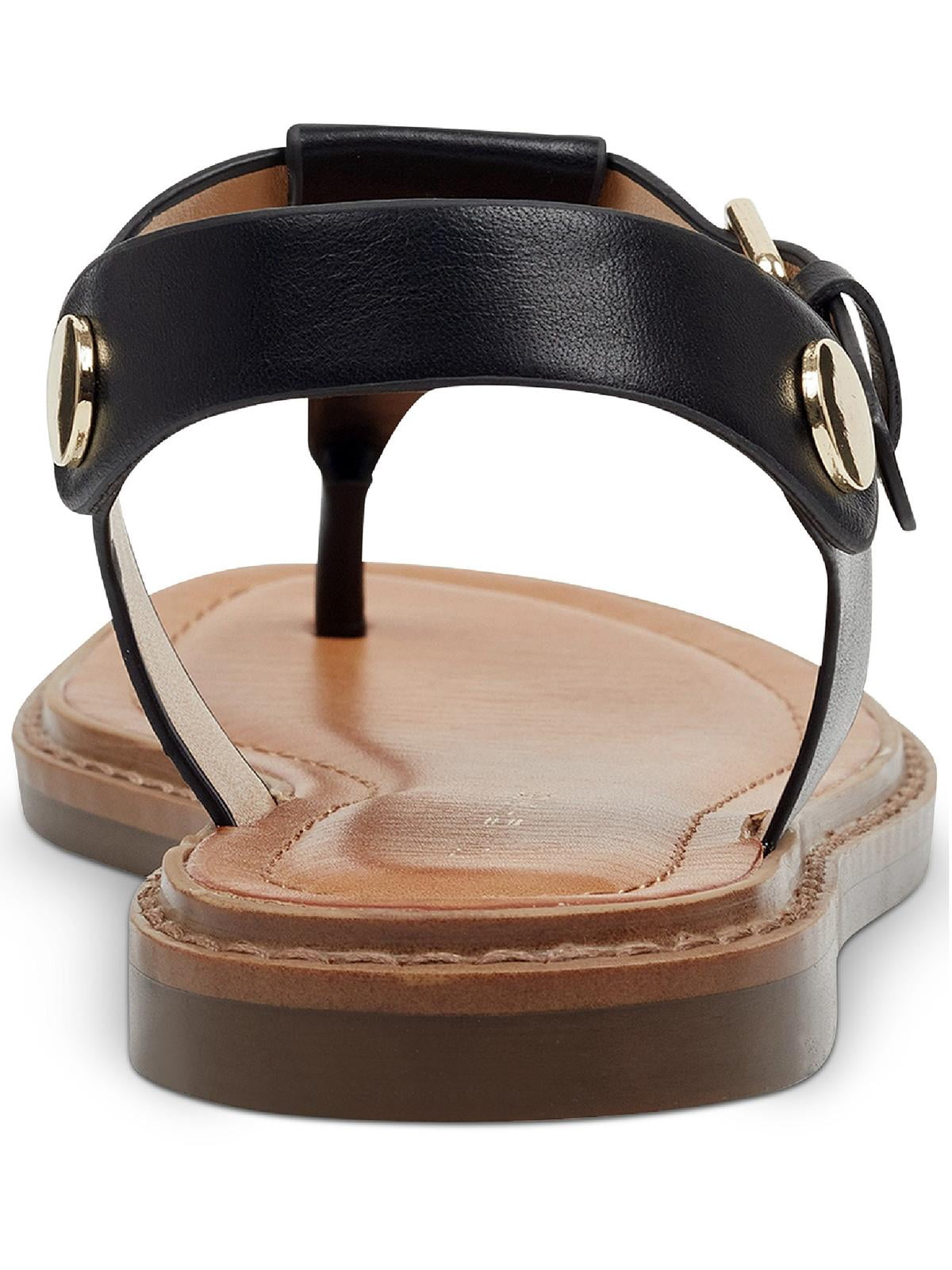 Tommy Hilfiger Womens Bennia Faux Leather Sling Back Thong Sandals