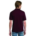 thumbnail image 3 of Gildan Men's Jersey Polo T-Shirt, Adult Short Sleeve Polo Shirt | Maroon, Size-S Pack-1 up to 5XL, 3 of 5