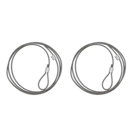 Hemoton 2pcs Metal Basketball Hoop Chain Basketball Net Sports Basketball Nets Replacement Basketball Net Heavy Duty Outdoor Basketball Net