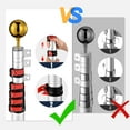 thumbnail image 4 of Yescom 20Ft Portable Telescoping Flag Pole with Ladder Mount for Trade Show Fair, 4 of 9