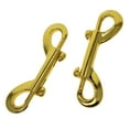 thumbnail image 3 of 2/4/6/10 piezas GANCHOS DE ALEACIÓN DE DOBLE PUNTO CLIPS BROCHES PORTA LLAVES 2 piezas, 3 of 9