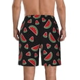 thumbnail image 3 of Naloa Watermelon Men's Beach Shorts, Surfing shorts, Swim trunks, Quick Dry Swim Trunks for Surfing Beach Fun - XX-Large, 3 of 9