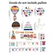 thumbnail image 3 of Fiudx Set de Fiesta de Cumpleaños, Bandeja de Madera con Capas, Diseño de Globos y Cintas, Manualidades de Madera para Mesa, Decoración Del Hogar, Artículos para Fiestas, Regalo Exquisito, 18 X 11 X, 3 of 6