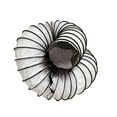 thumbnail image 2 of Rubber-Cal "Air Ventilator White" Ventilation Duct Hose (Fully Stretched), 16-Inch by 25-Feet, 2 of 5