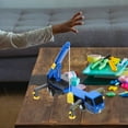 thumbnail image 5 of Interactive Crane Toy for Kids - Vacation Construction Vehicle Model with Lifting Car Features for Children, 5 of 6