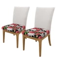 thumbnail image 2 of Gaeub Skull And Roses Square Chair Seat Cushion Cover,Wear-Resistant Chair Seat Cover, Household Chair Essentials,Anti-Scratch, 2 of 9