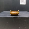 thumbnail image 2 of 20mm Pure Copper Small Three Legged Xuande Style Incense Burner for Household Indoor Use Traditional Aromatherapy Decor, 2 of 9