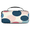 Cream White, variant on Herdesigns Geometric Printed Carry Case Compatible with Nintendo Switch 2, Protective Travel Switch Carrying Case with 20 Game Card Slots for Switch Console & Accessories,Rainbow Colorful
