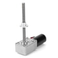 thumbnail image 2 of Motor Worm Gearbox High Torsion 8mm Screw Shaft with Flange for Electric WindowReduction Ratio 100, 2 of 4