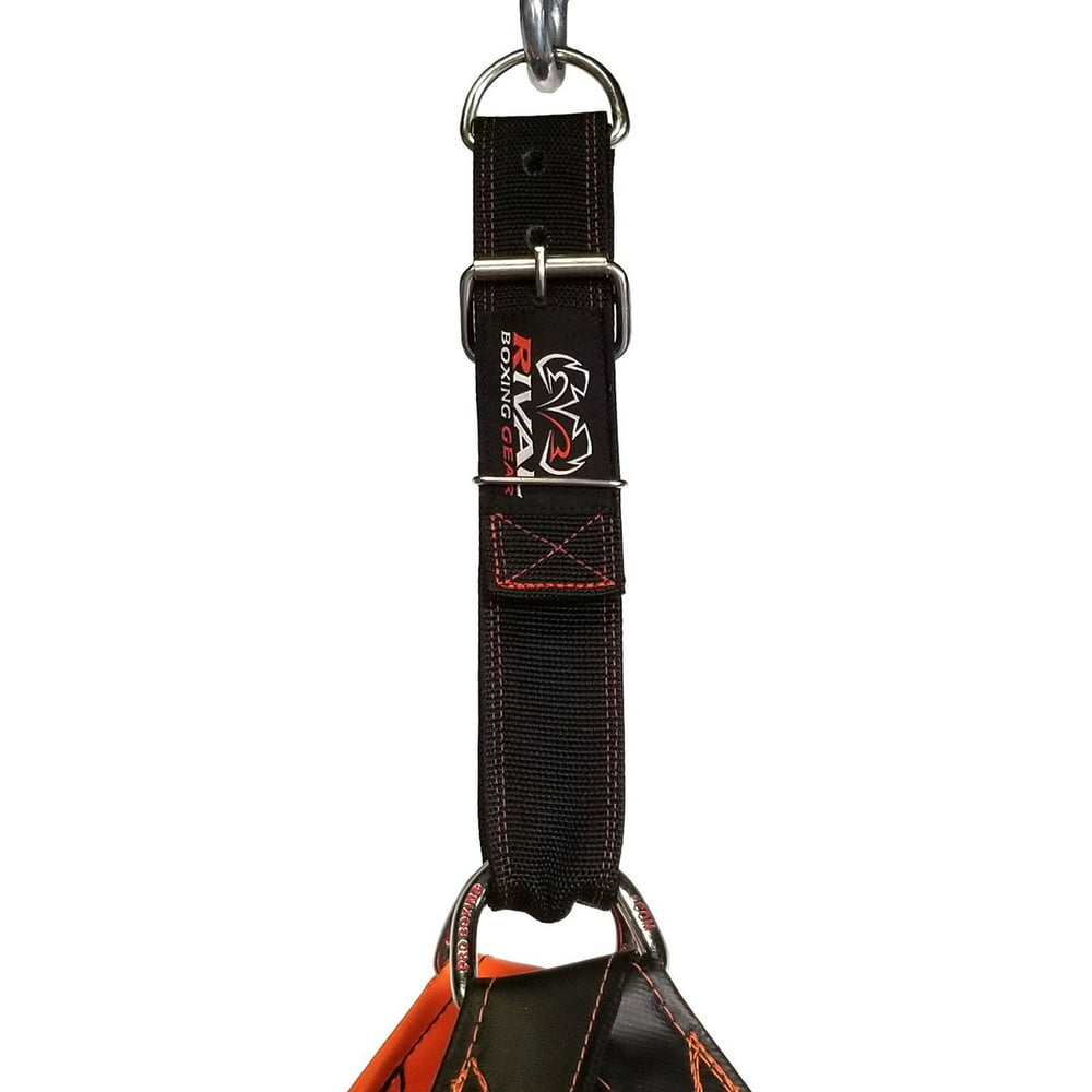 Rival Boxing TripleLayered Nylon Heavy Bag Strap Black