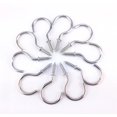 thumbnail image 4 of Yueton 50pcs Metal Screw-in Ceiling Hooks Cup Hooks (Nickel), 4 of 10