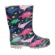 thumbnail image 2 of Mountain Warehouse - Botas de Agua Splash para Niños/Niñas (Cerceta Claro, Negro, Rosa), 2 of 6