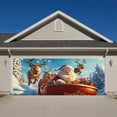 thumbnail image 1 of Festive Christmas Garage Banner – Joyful Holiday To Your Garage, 1 of 4