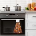 thumbnail image 4 of Yayeee Kitchen Hanging Hand Towels Set of 2 with Loop Bathroom Absorbent Tie Towel, Fall Pattern, 4 of 7