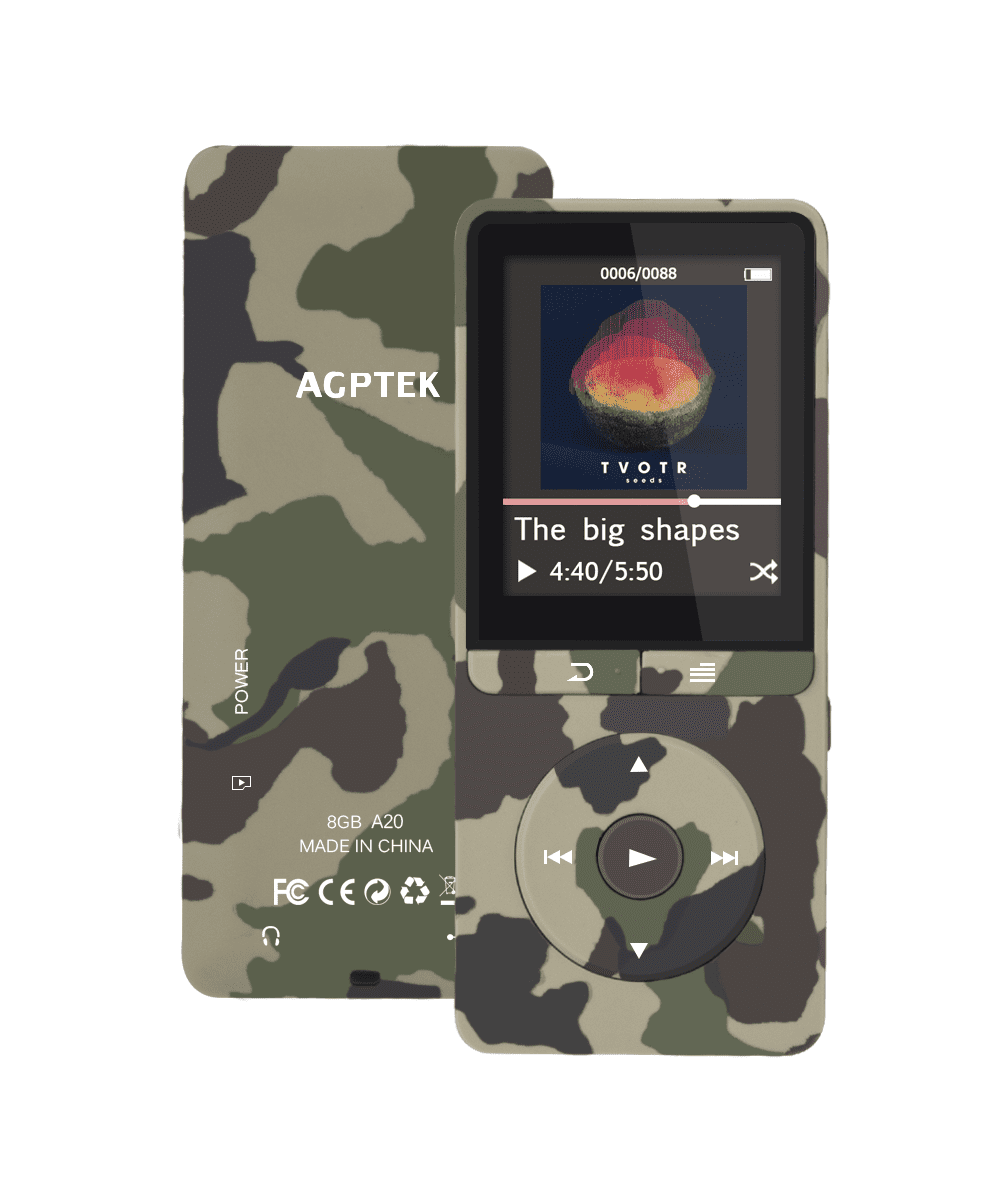 Support Up To 64 Gb Agptek Mp3 Player A02 8gb Mp3 Music Player Lossless Sound 70 Hours Playback Rose Gold Electronics Photo Portable Sound Video Pearl Bank Com