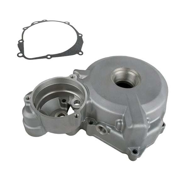 Left Driver Side Engine Stator Magneto Cover Case w/ Gasket for Suzuki DRZ400S DRZ400SM DRZ400E 11483-29F00, 11351-29F60, 1148329F00, 1135129F60